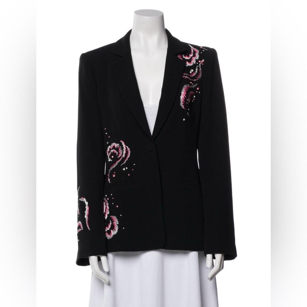 NWT Cinq a Sept Swirling Plume  Rumi Blazer Sz 6